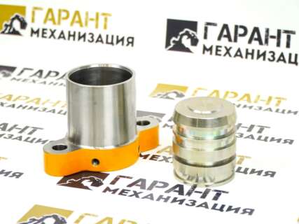 Комплект гидрозамка: цилиндр + поршень каретки Case / New Holland